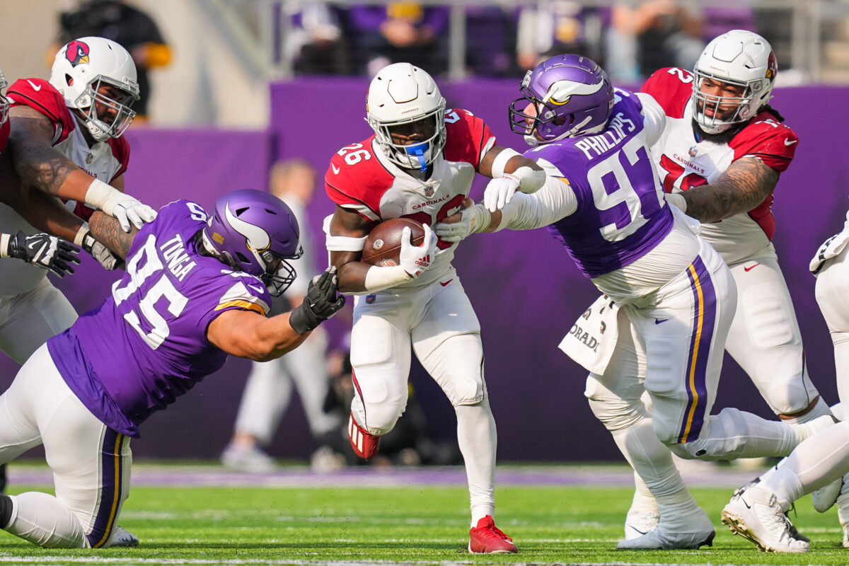 Cardinals’ Week 8 offensive snap counts and observations vs. Vikings