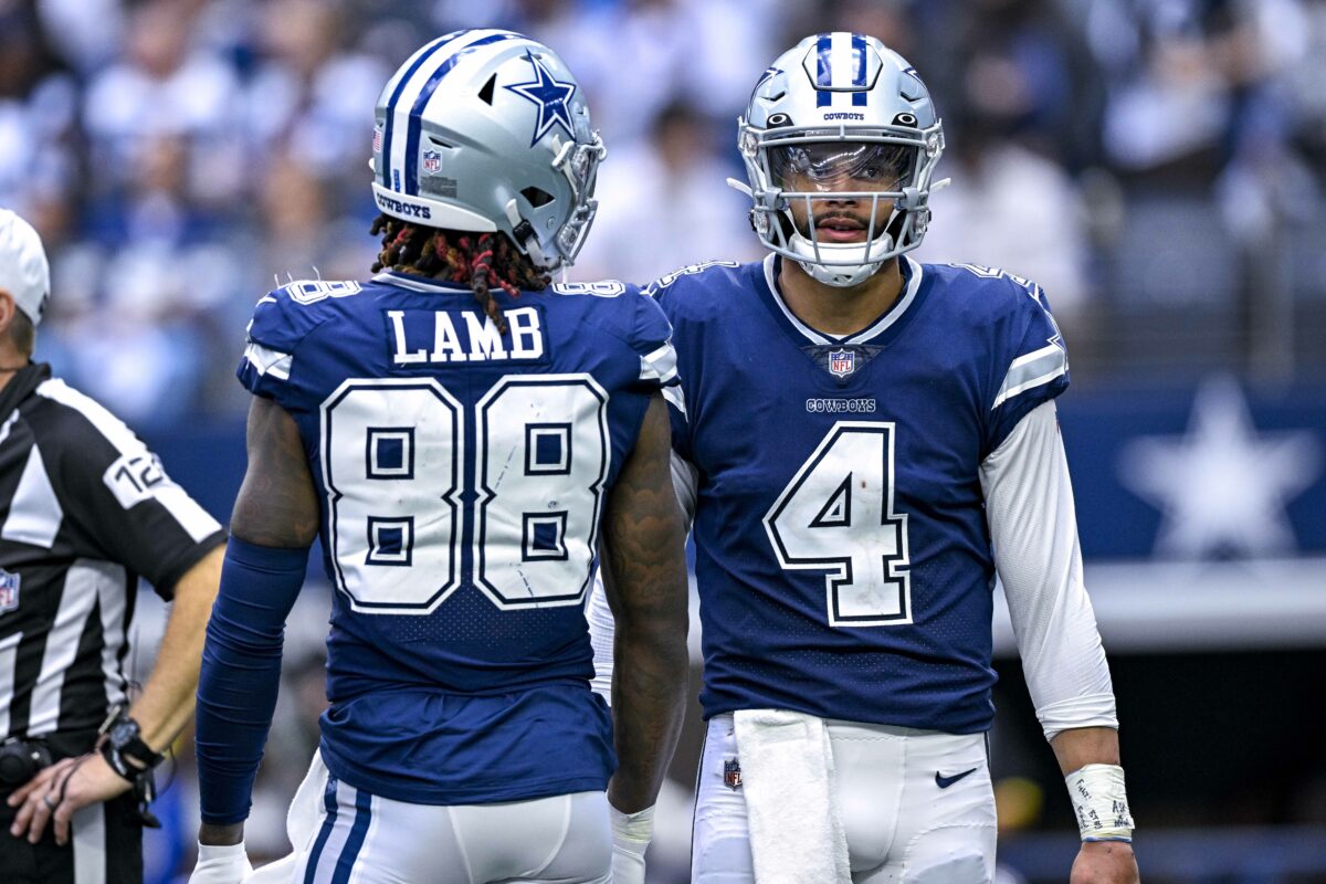 Come look at Cowboys Lamb’s shake’em move for 10th catch, 2nd TD