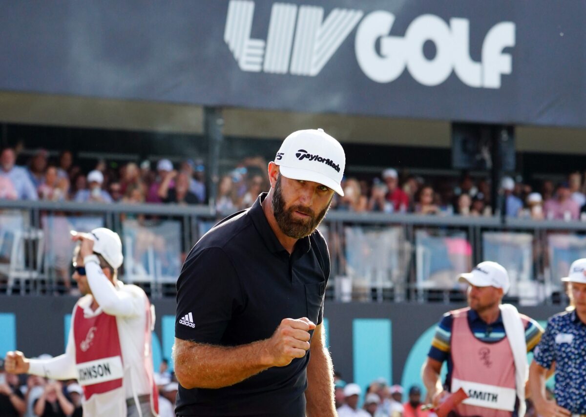 Report: Dustin Johnson adds top-three LIV Golf player to 4Aces team just days after winning team title