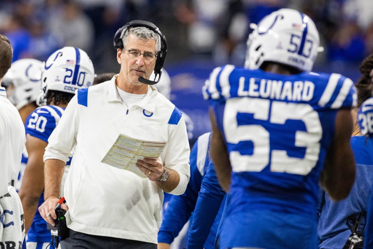 Former Eagles OC Frank Reich fired by the Colts