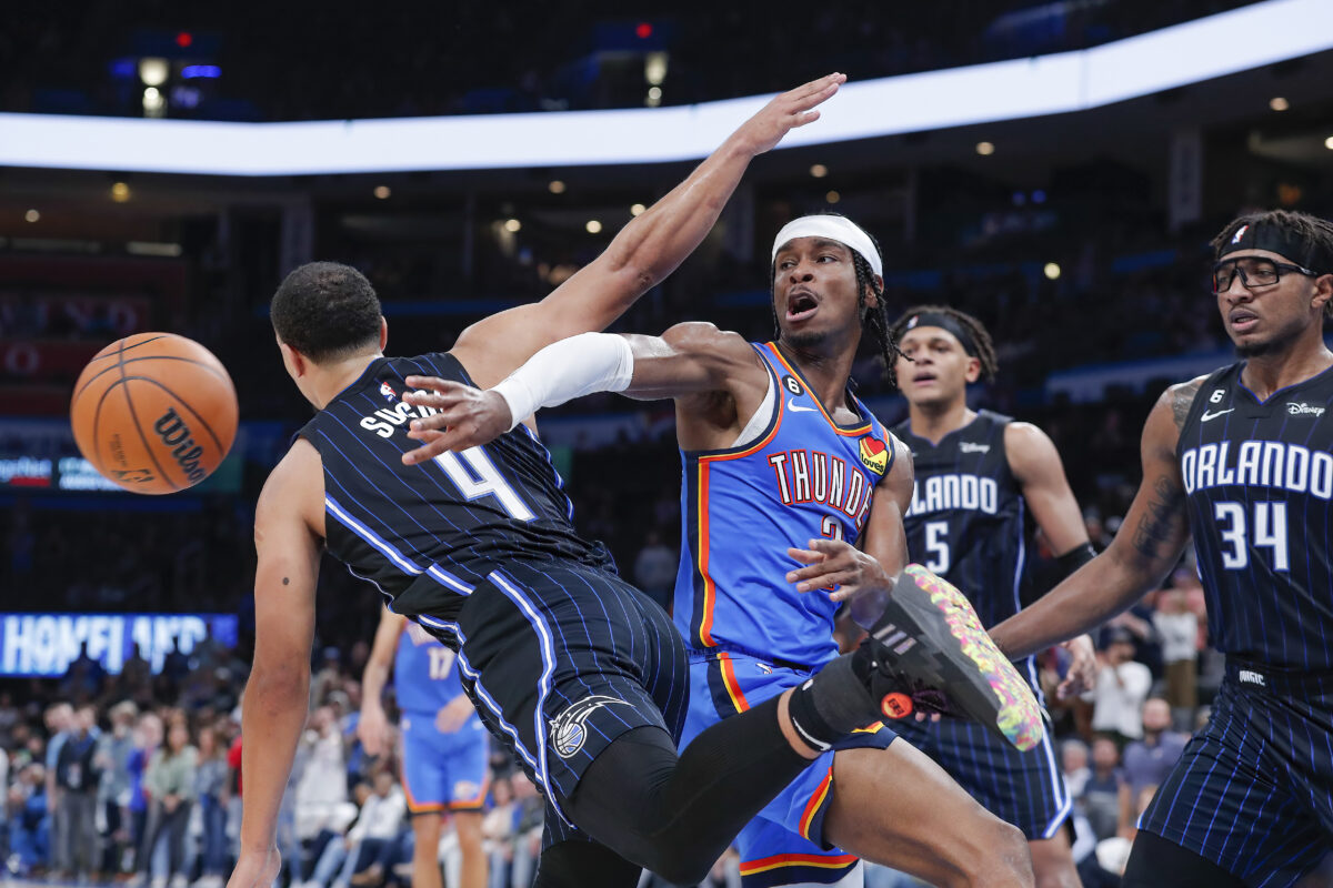 PHOTOS: Best images from the Thunder’s 116-108 win over the Magic