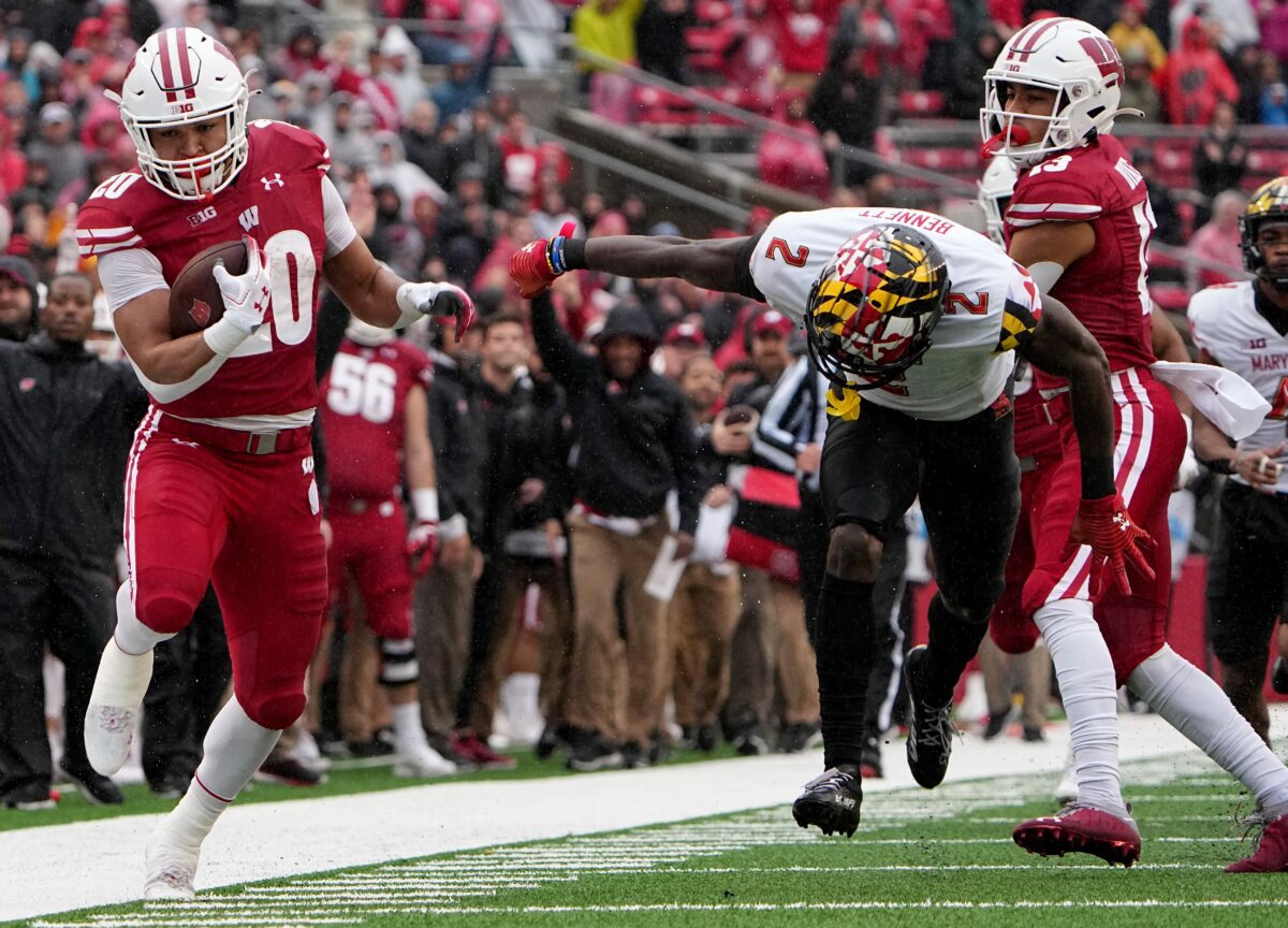 Twitter reacts to Wisconsin RB Isaac Guerendo’s 89-yard rushing TD