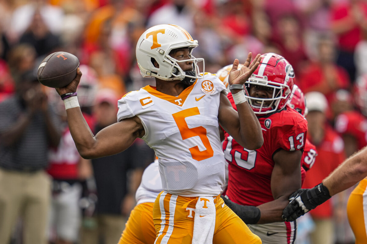 USA TODAY Sports Coaches Poll: Where Vols are ranked after first loss