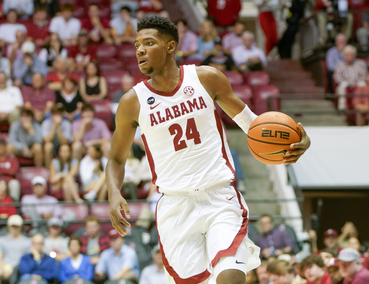 Alabama MBB battles on the road to defeat South Alabama