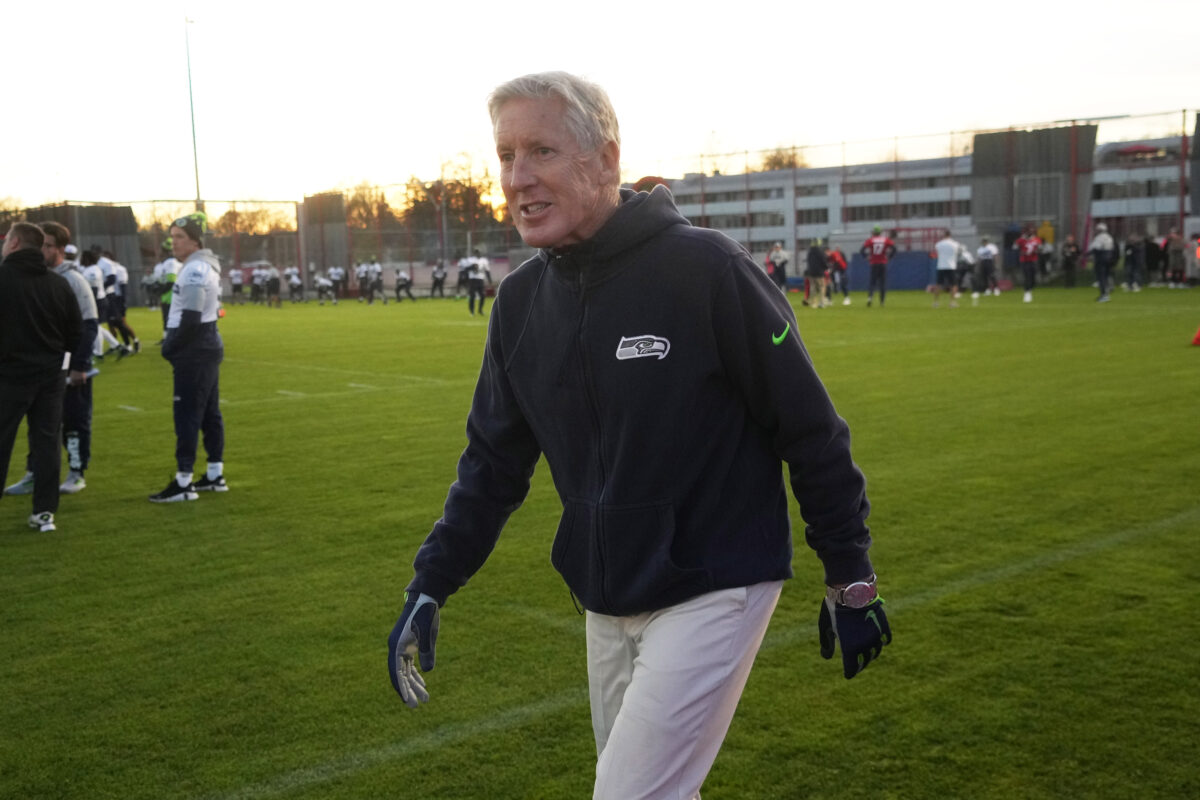 Seahawks coach Pete Carroll calls Munich field conditions a ‘nightmare,’ but equal