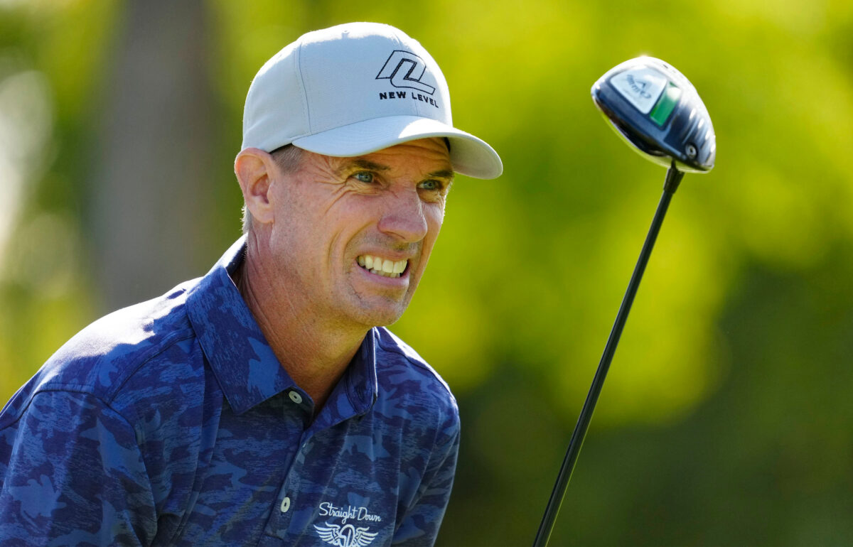 Steven Alker and Padraig Harrington, 1-2 in the points race, are 1-2 on the leaderboard at Charles Schwab Cup Championship