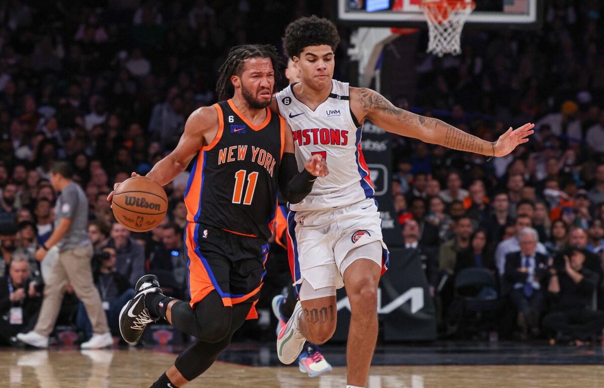 New York Knicks at Detroit Pistons odds, picks and predictions