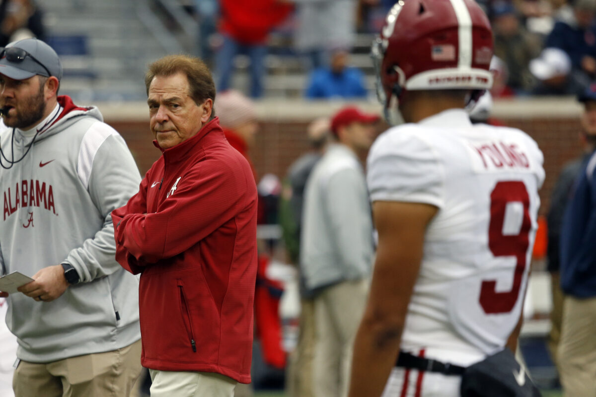 LOOK: Twitter reacts to Alabama finally putting points on the board against Ole Miss