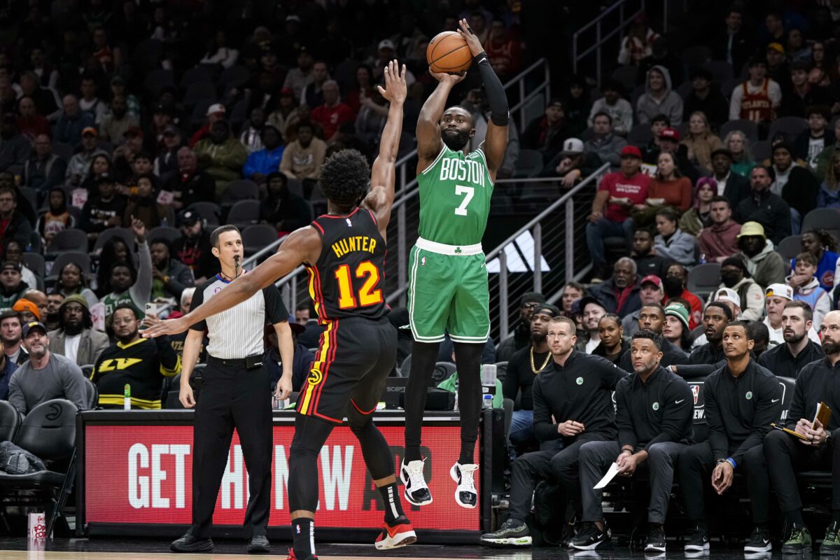 ‘Every guy is ready when their number is called,’ says Boston’s Jaylen Brown of Celtics’ bench