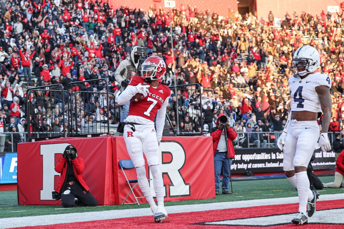 Rutgers football sets attendance record: ‘Our students today were just off the chain’