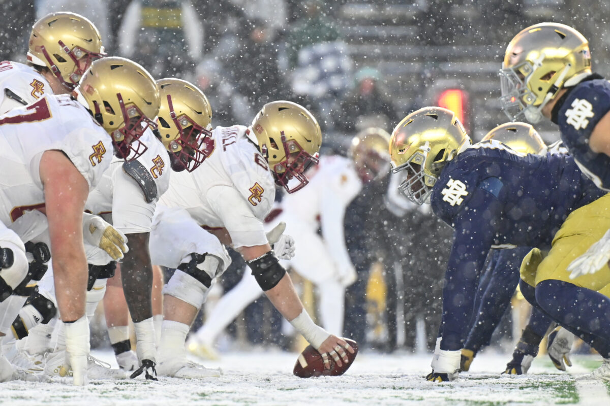 Notre Dame-Boston College: Numbers tell story in blowout win