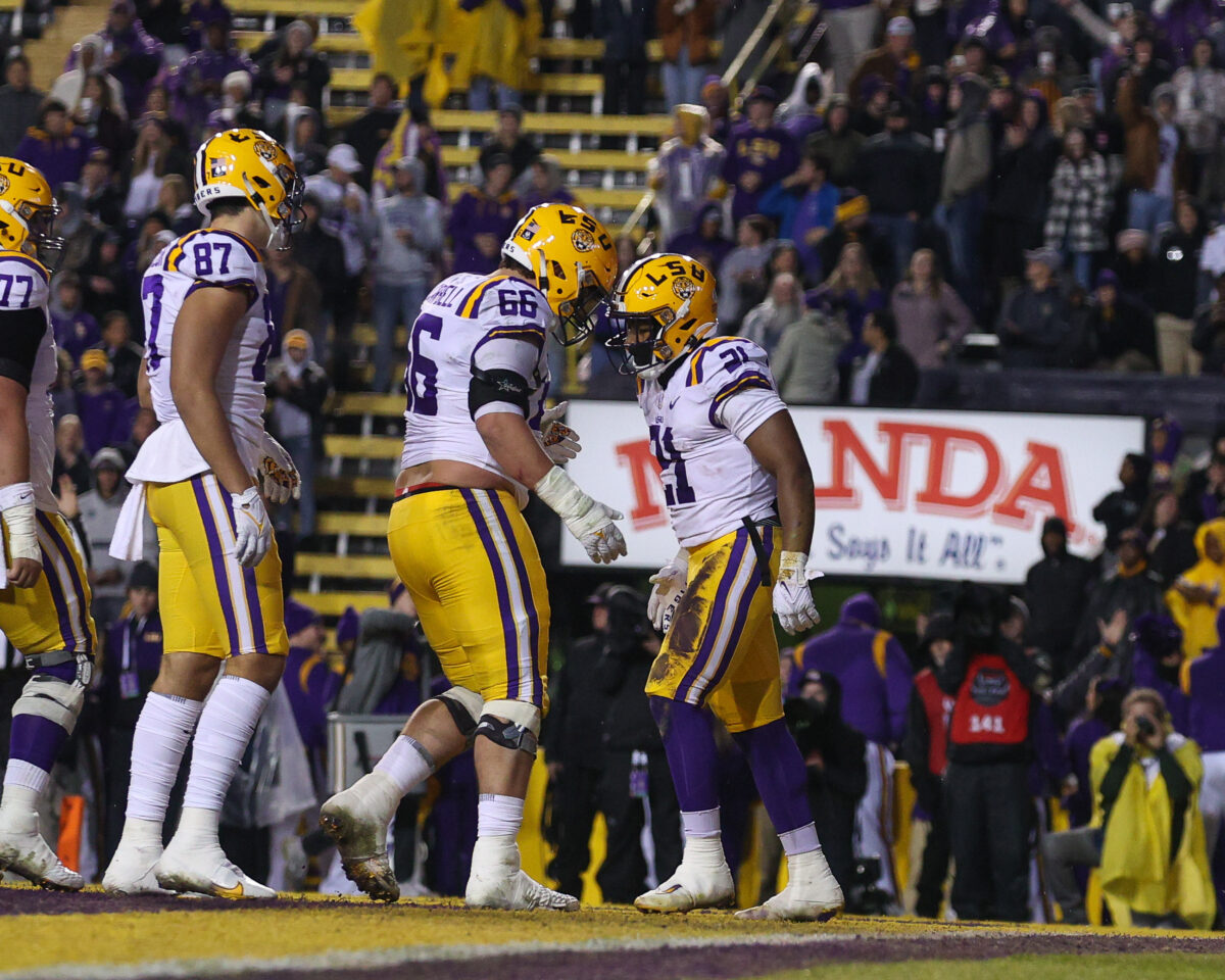 PHOTOS: LSU beats UAB 41-10 in rainy Senior Night contest