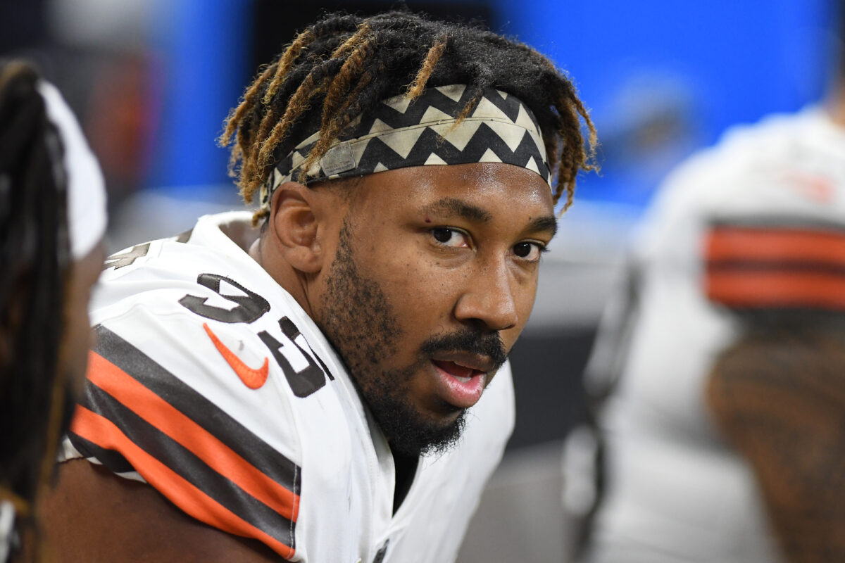 Myles Garrett : ‘lack of importance in practice on forcing turnovers’