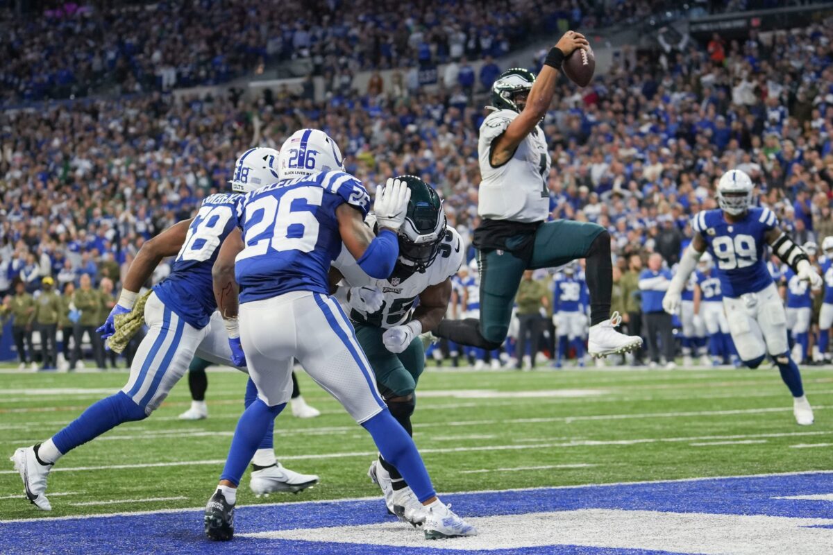 Top photos from Eagles Week 11 win over Colts