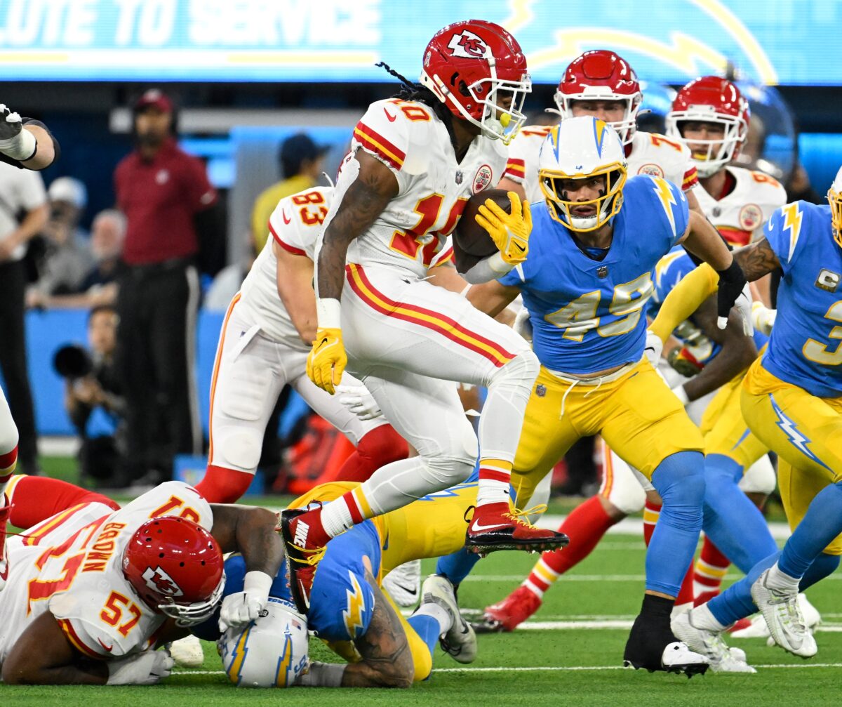 Key takeaways from first half of Chiefs vs. Chargers