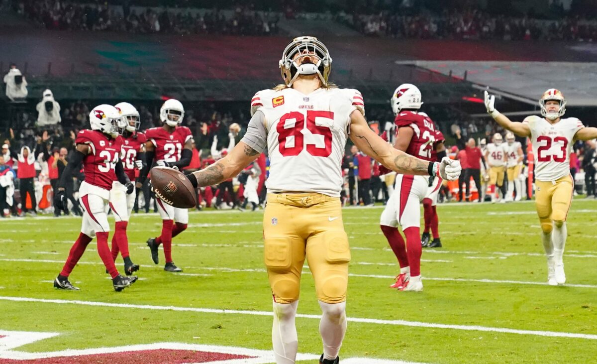 Troy Aikman ripped the Cardinals’ ‘embarrassing’ effort on defense after George Kittle scored an almost unimpeded TD