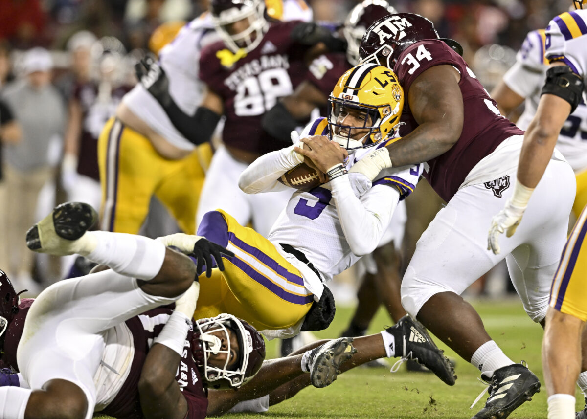 LSU takes a big tumble in Coaches Poll after loss to Texas A&M