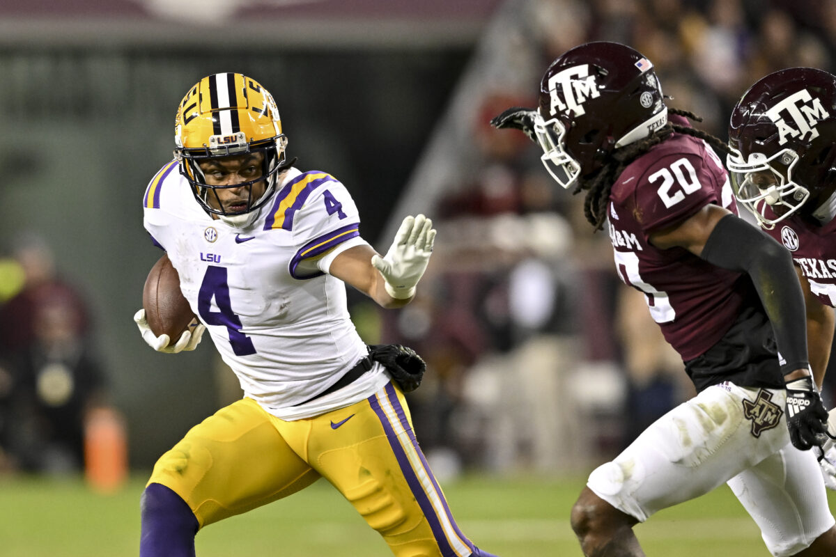 Photos from LSU’s 38-23 loss at Texas A&M in final regular season game