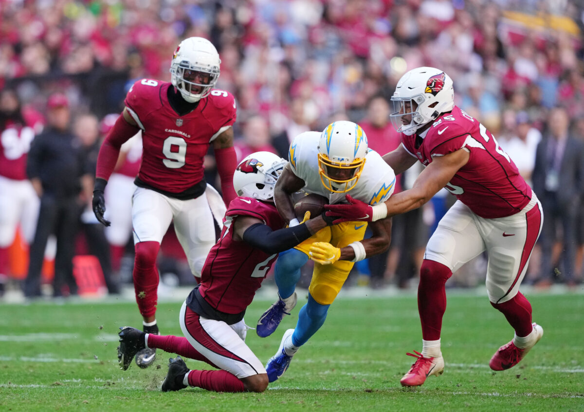 Cardinals’ Week 12 defensive snap counts and observations vs. Chargers