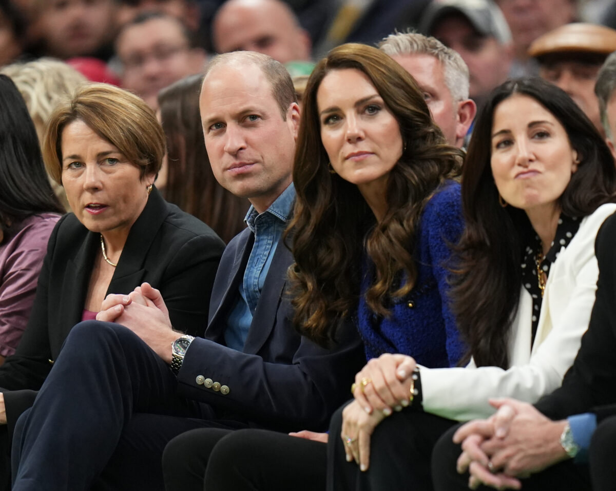 PHOTOS: Prince, Princess of Wales at Boston Celtics-Miami Heat