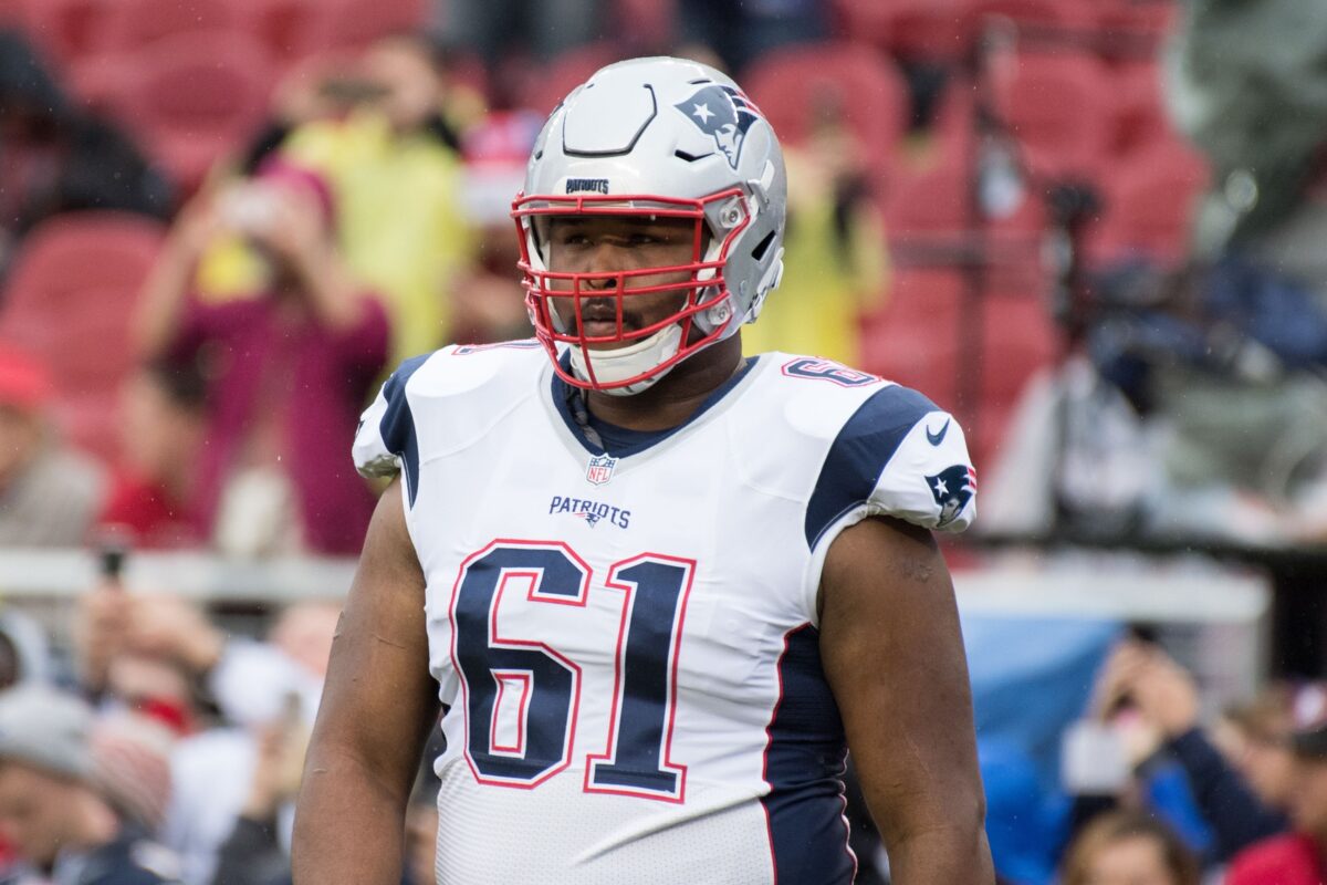 Patriots likely to be down another offensive lineman vs Colts
