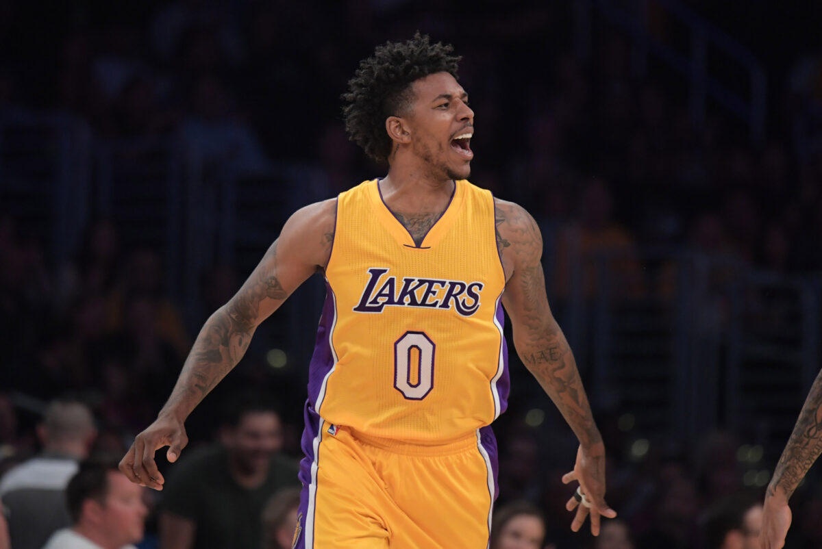 Nick Young foolishly thinks he is one of the 75 best players to ever play for the Lakers