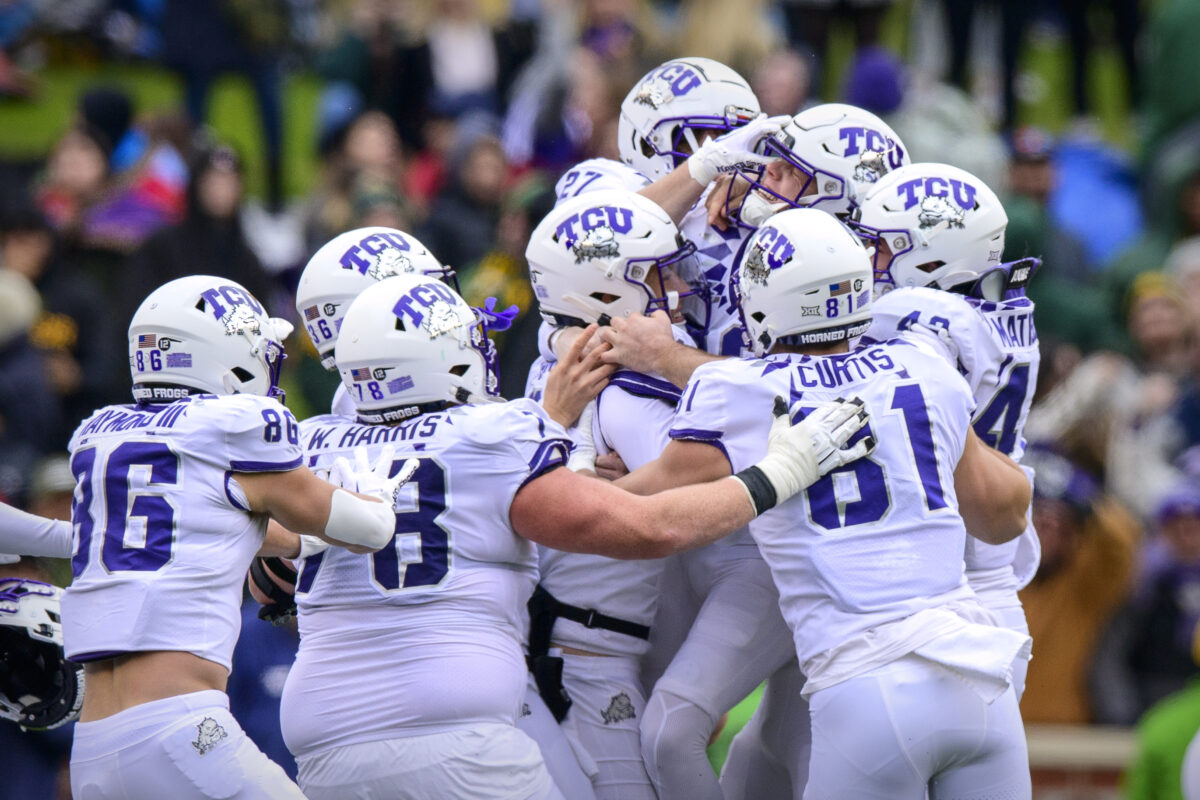TCU’s ‘hurry-up’ field goal keeps Horned Frogs’ playoff dreams alive with game-winner