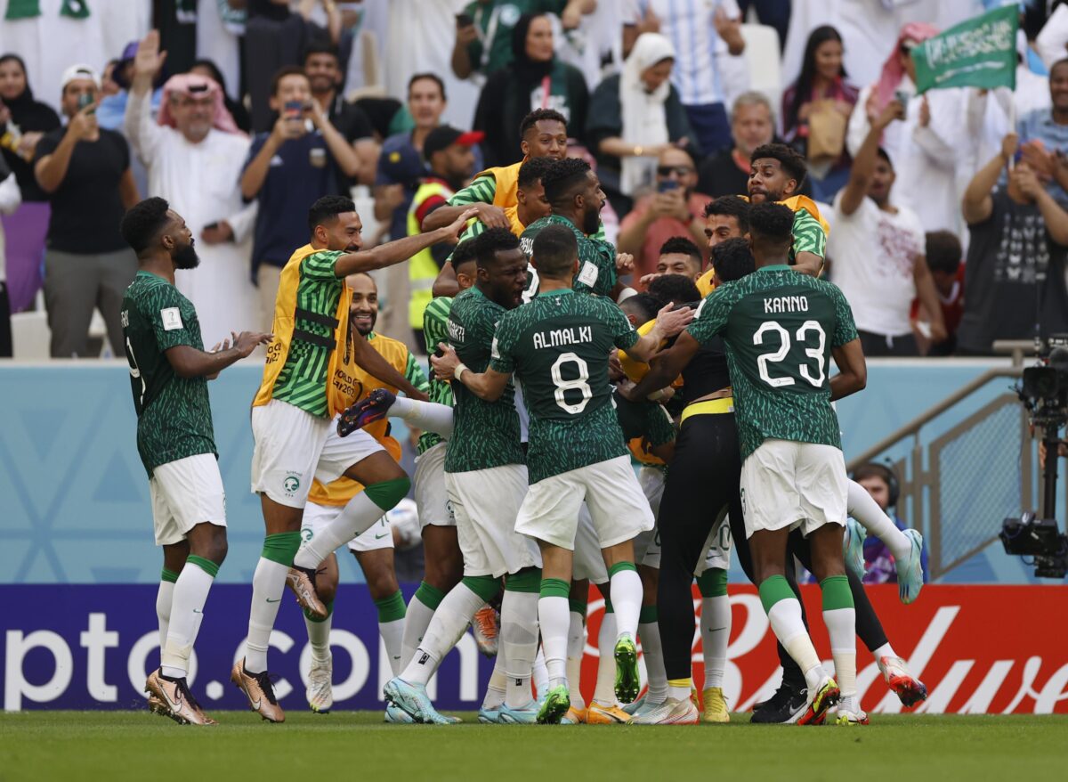 Saudi Arabia’s win over Argentina at 18-1 odds was the biggest upset in World Cup history. Here’s proof