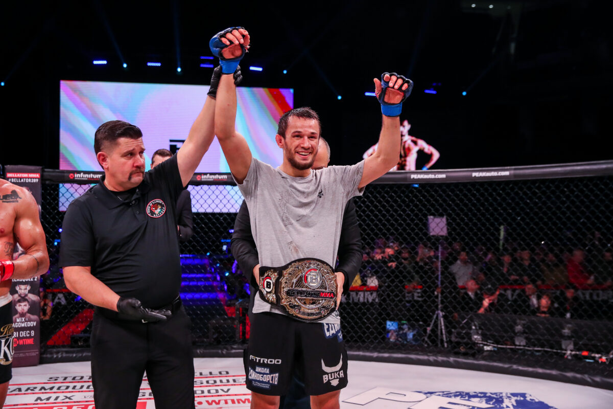After Bellator 288 title win, Usman Nurmagomedov aims ‘to prove that no other fighter will test me’