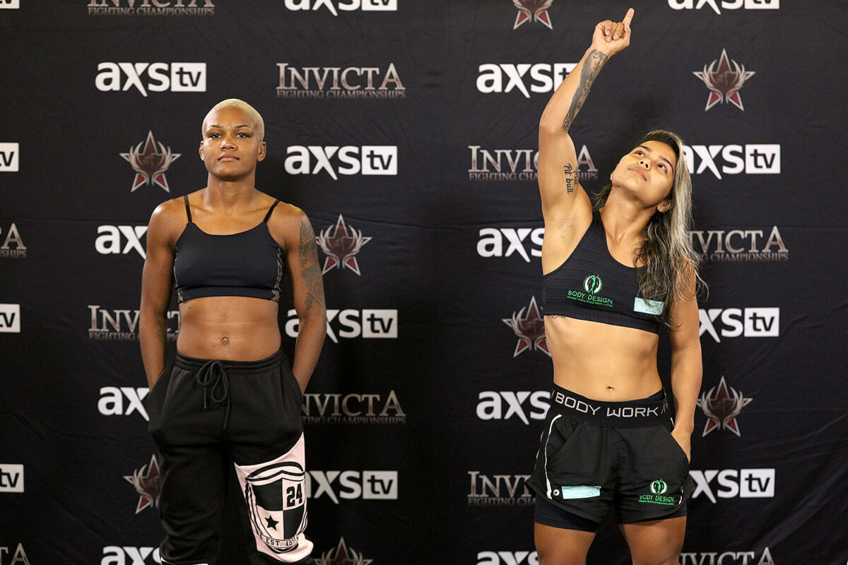 Photos: Invicta FC 50 weigh-ins and faceoffs