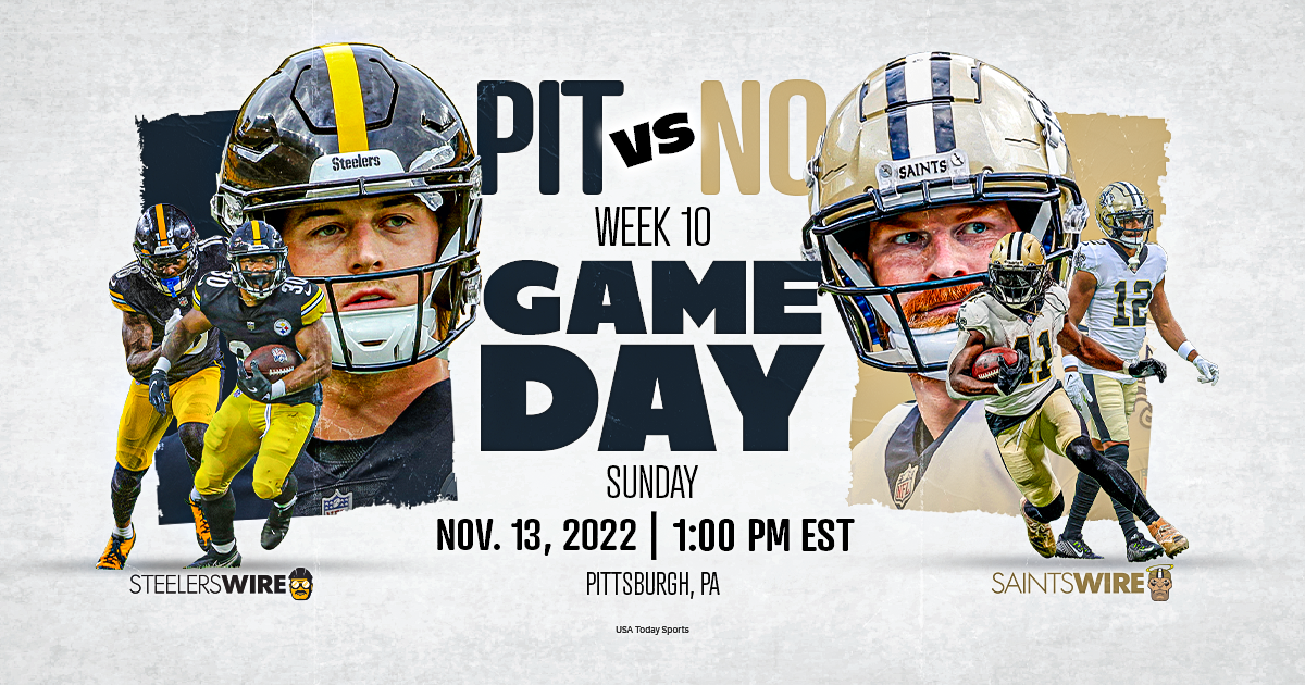 Saints vs. Steelers: Game time, broadcast map, TV schedule, streaming, and more