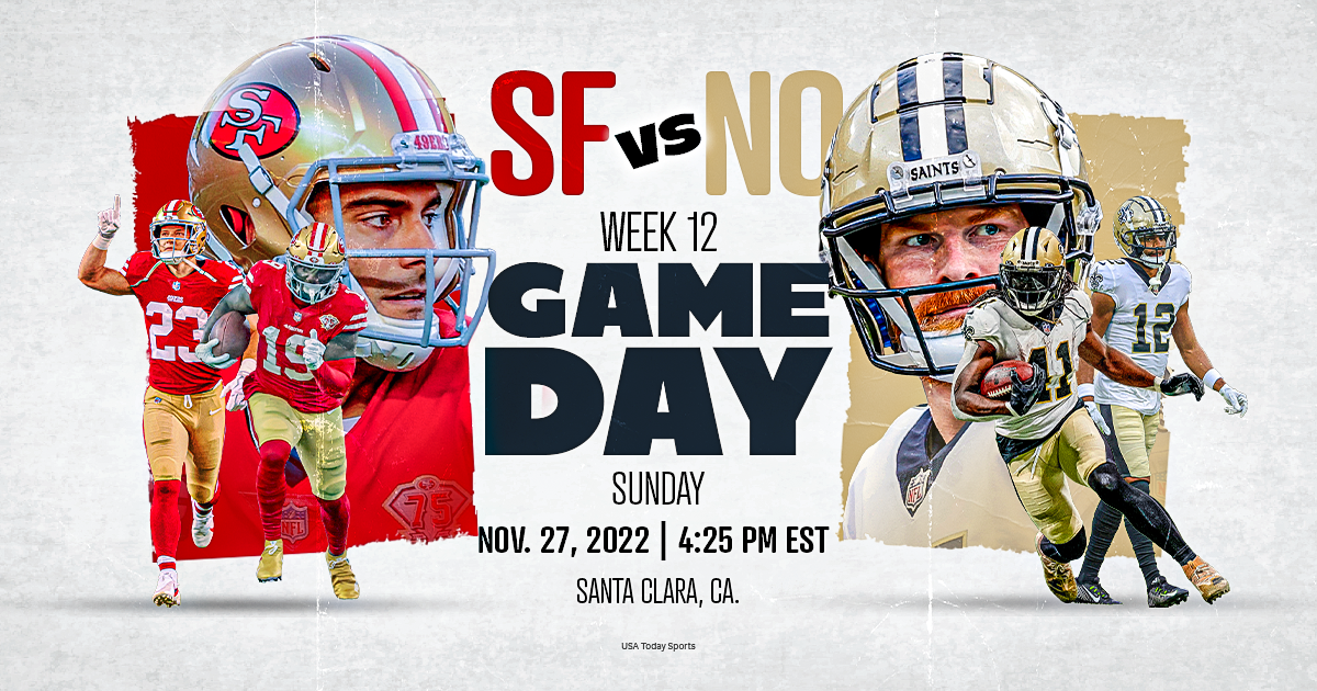 New Orleans Saints vs. San Francisco 49ers, live stream, TV channel, time, how to stream NFL live