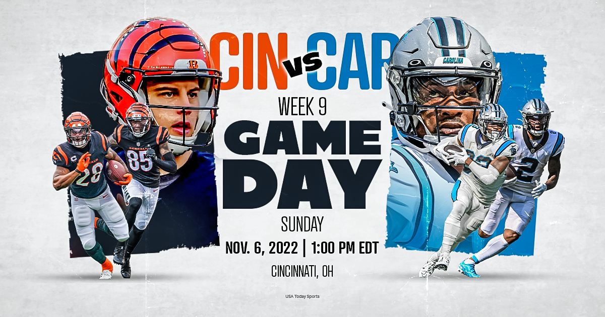 Carolina Panthers vs. Cincinnati Bengals, live stream, TV channel, time, how to watch NFL