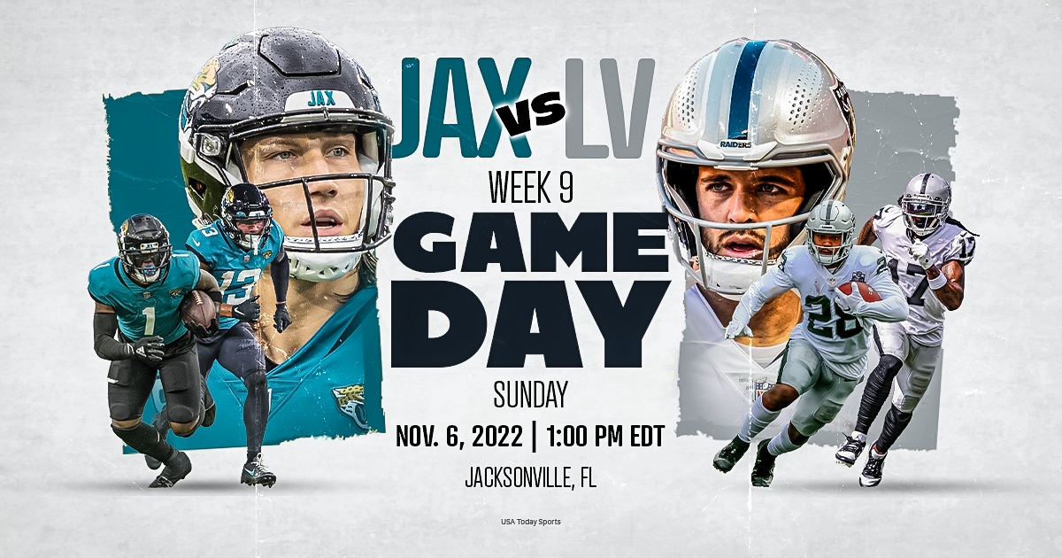 Las Vegas Raiders vs. Jacksonville Jaguars, live stream, TV channel, time, how to watch NFL