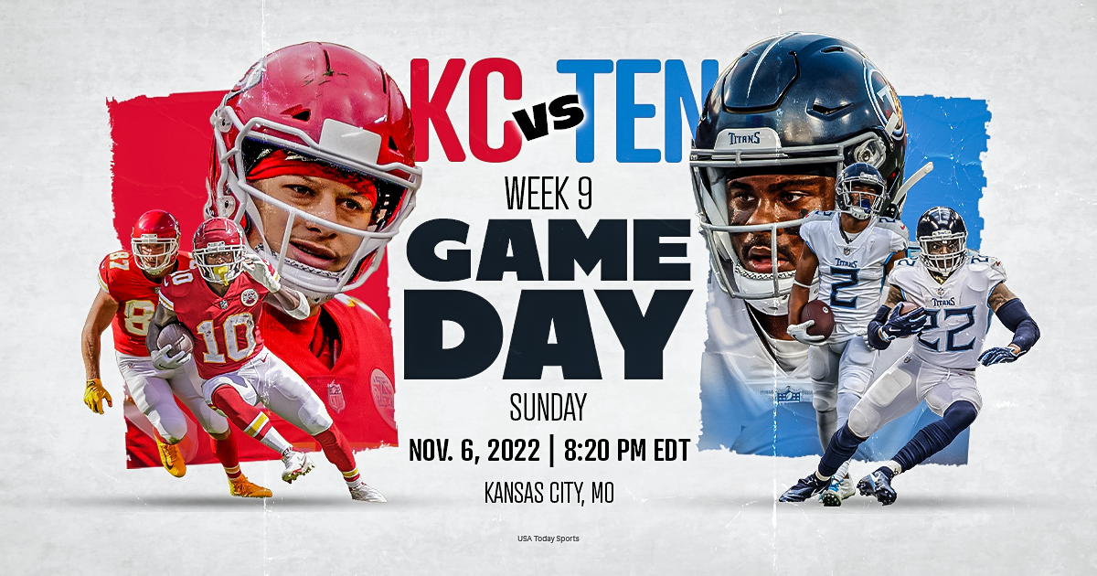 Tennessee Titans vs. Kansas City Chiefs, live stream, TV channel, time, how to watch SNF