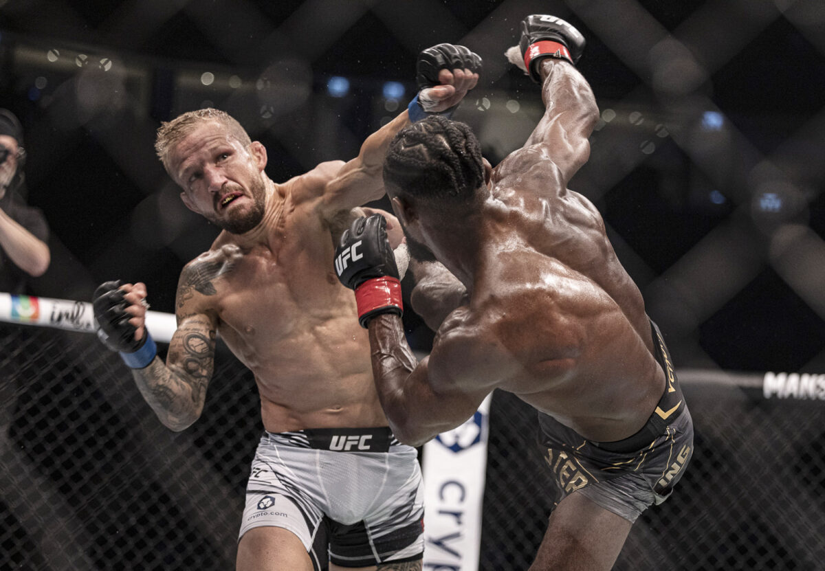 T.J. Dillashaw insists Aljamain Sterling is ‘most beatable champion’ after losing to him at UFC 280