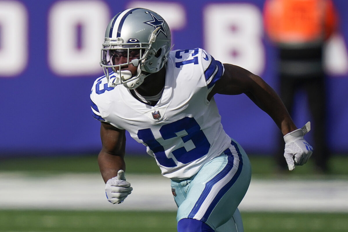 Cowboys WR Gallup leaves game after non-contact injury