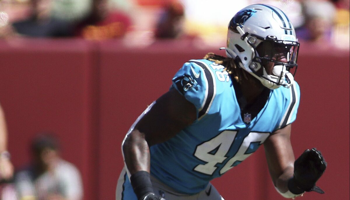 Panthers make adjustment to practice squad on Tuesday