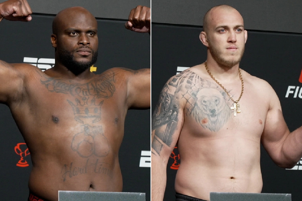 UFC Fight Night 215 video: Derrick Lewis, Serghei Spivac combine for 517 pounds at weigh-ins