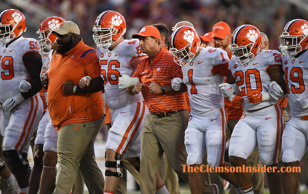 Clemson’s first College Football Playoff ranking is revealed