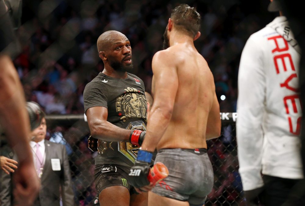 Jon Jones ‘concerned’ for Dominick Reyes’ health after UFC 281 knockout loss
