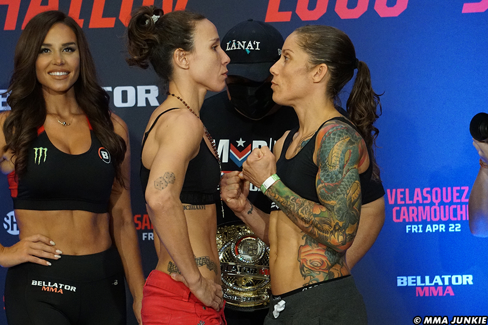 Liz Carmouche plans to leave no doubt in Bellator 289 rematch vs. Juliana Velasquez: ‘It’s personal’