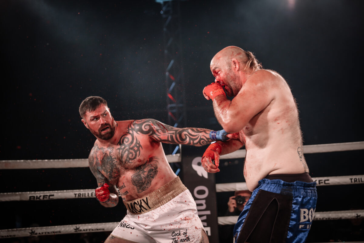 ‘BKFC Fight Night: Newcastle’ results: Mick Terrill to challenge for heavyweight title after slicing Steven Banks