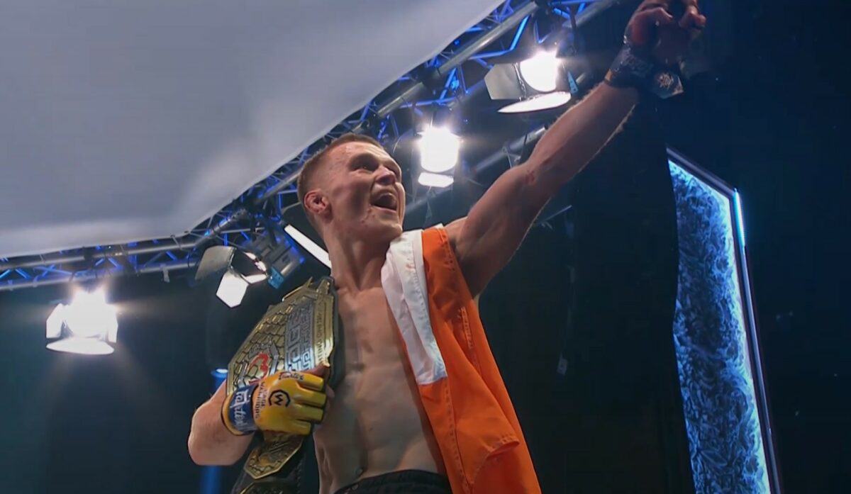 Cage Warriors 145 results: Paul Hughes bloodies Jordan Vucenic to unify featherweight title