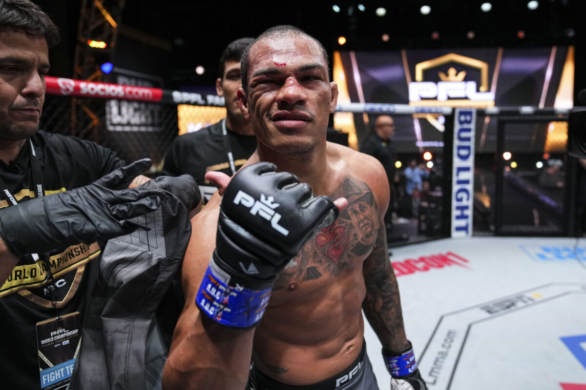 Sheymon Moraes felt he was fighting for his job vs. Marlon Moraes: ‘I thought maybe PFL kicked me out’