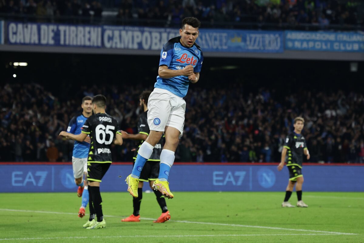 ¡La joya del Napoli! Chucky Lozano da triunfo a su equipo con gol y asistencia