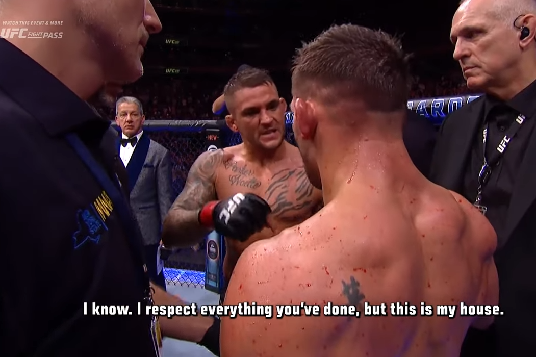 UFC 281 ‘Thrill and Agony’: Dustin Poirier tells Michael Chandler ‘this is my house’ in testy exchange