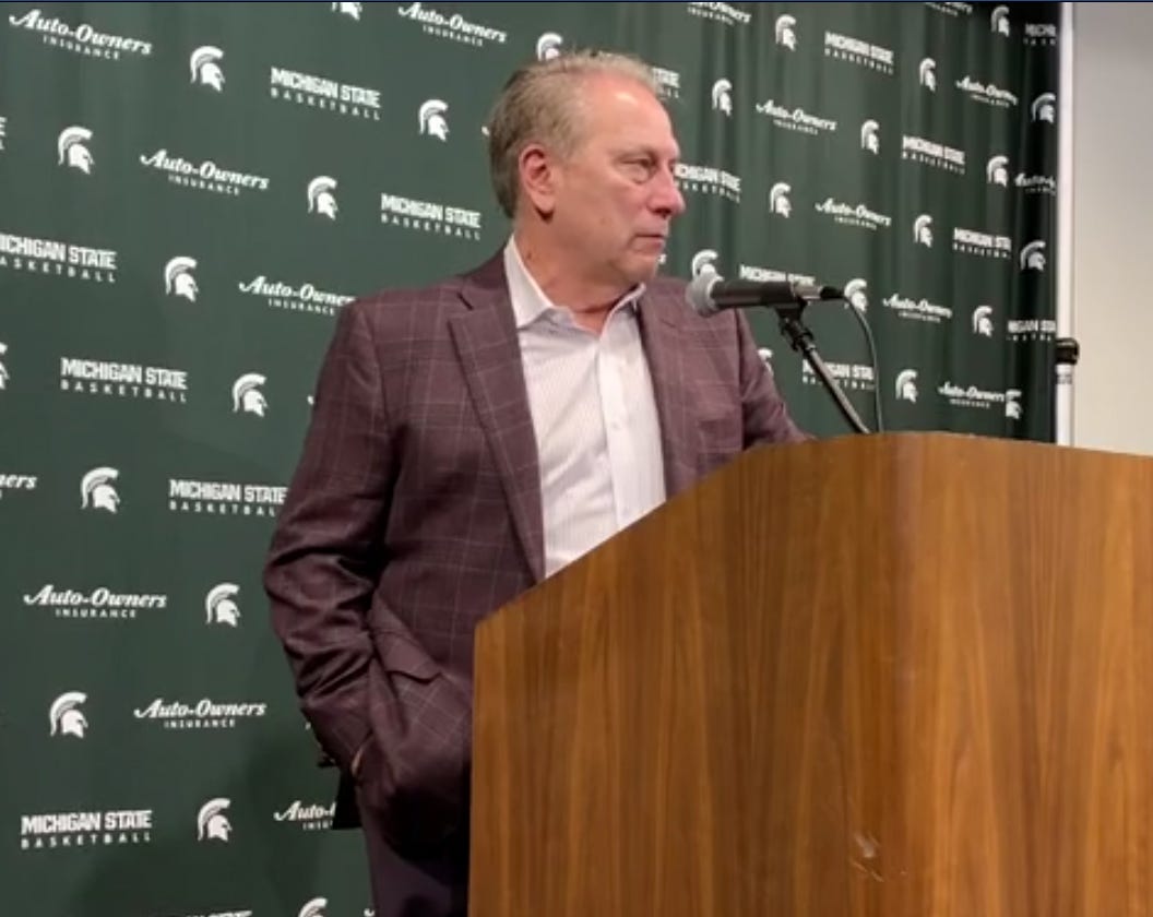 Key quotes from Tom Izzo in press conference before Phil Knight Invitational