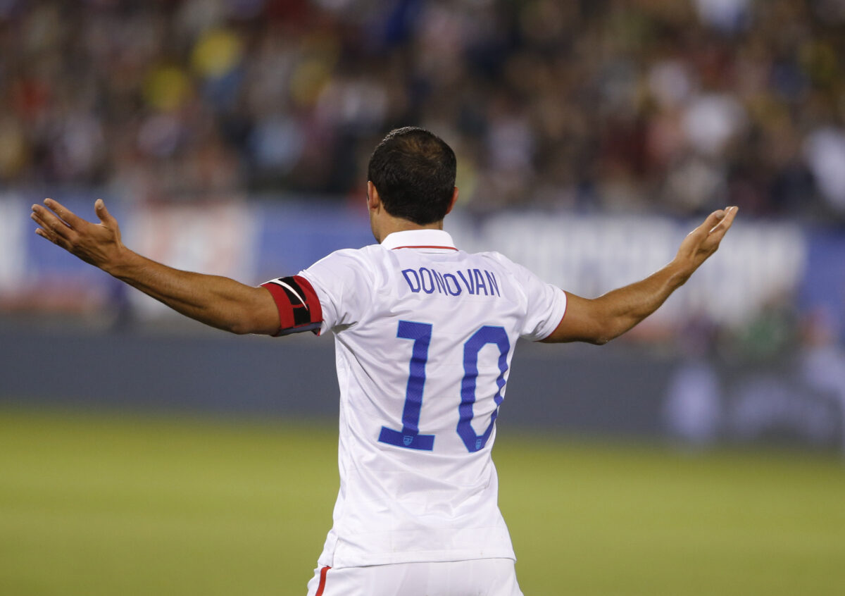 When did Landon Donovan retire from the USMNT?