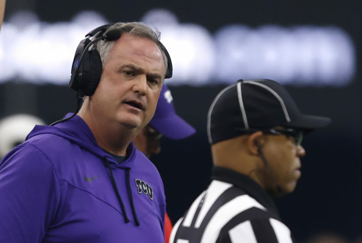 Officials botch TCU’s overtime goal-line stand twice in Big 12 championship